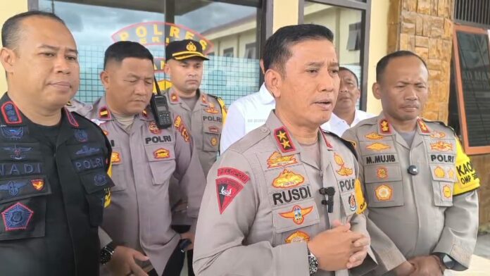 Pasca Kerusuhan Kapolda Jambi Turun Langsung Ke Kota Sungai Penuh