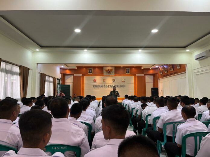 Dandim 0417/Kerinci Terima Laporan Lulusan SPPI